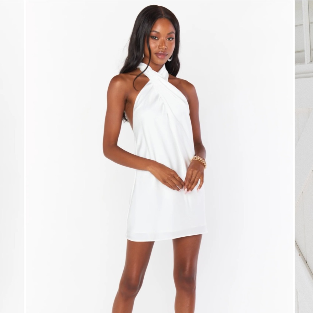 Show Me Your Mumu Jasmine Halter Mini Dress